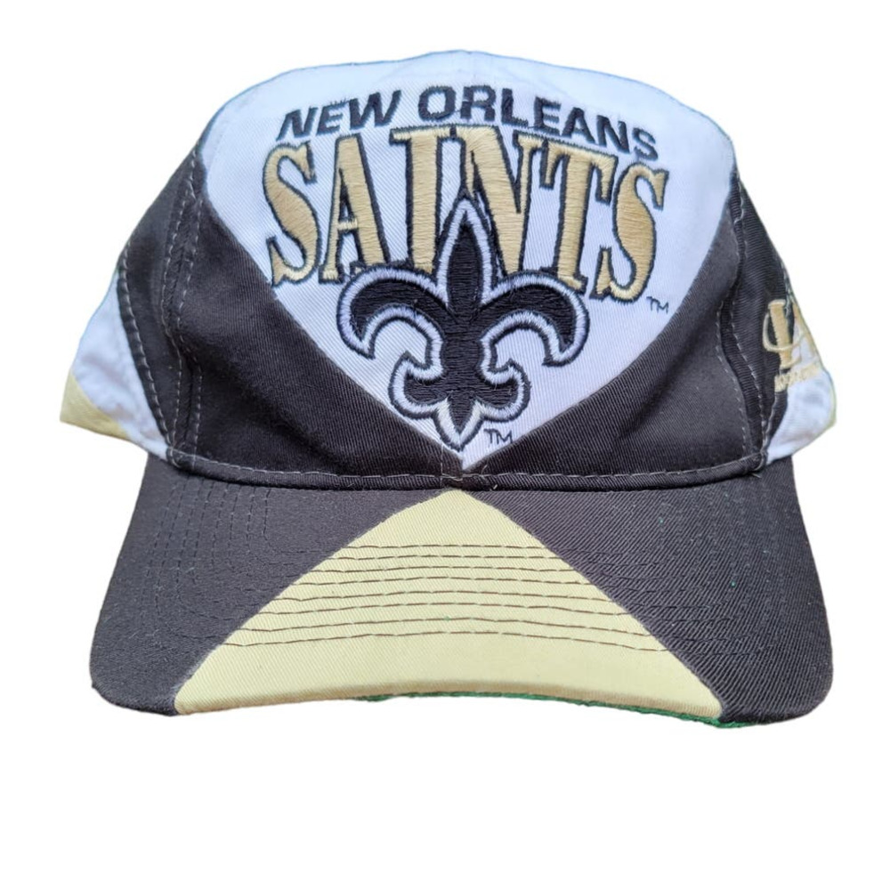 Vintage 90s Logo Athletic New Orleans Saints Snapback Hat